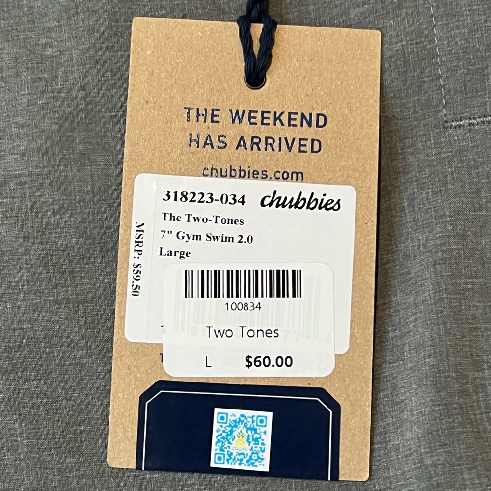 Chubbies men’s swim shorts
